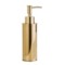 Soap Dispenser, Round, Modern, Matte Gold